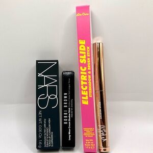 Makeup Bundle: NARS, Bobbi Brown , Electric Slide Blush , Mally’s Shadow Stick